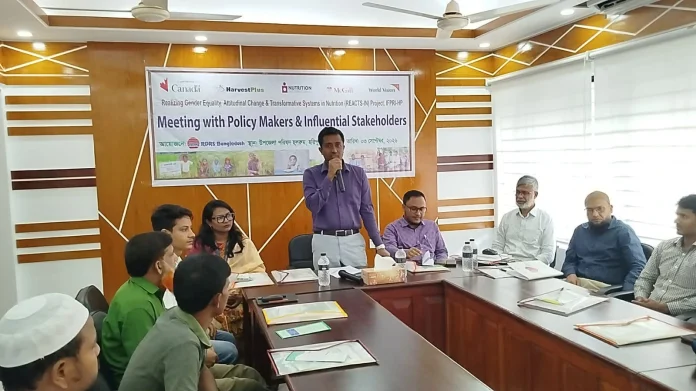 হরিপুরে জিংক ধান চাষ ও পুষ্টি বিষয়ক সচেতনতামূলক সভা অনুষ্ঠিত2
